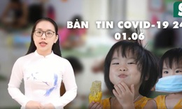 Bản tin COVID-19 24/7: Hồn nhi&#234;n khoảnh khắc c&#225;c em nhỏ đ&#243;n Tết thiếu nhi tại t&#226;m dịch Bắc Giang