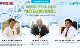 Truyền hình trực tuyến: Nước nhà bạn đã sạch chưa?