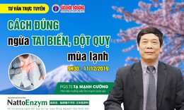 Truyền hình trực tuyến: Cách đúng ngừa tai biến, đột quỵ mùa lạnh
