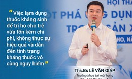 B&#225;c sĩ cảnh b&#225;o về việc lạm dụng kh&#225;ng sinh v&#224; siro để chữa ho cho trẻ