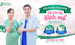 Bệnh viện Thu Cúc tặng miễn phí gói đẻ: Tiếp sức cho mẹ bầu chuẩn bị vượt cạn