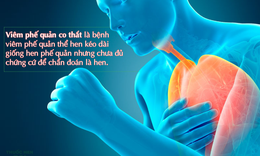 Vi&#234;m phế quản co thắt l&#224; g&#236;? Nguy&#234;n nh&#226;n, triệu chứng, c&#225;ch điều trị