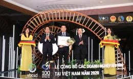 Herbalife Việt Nam tiếp tục được vinh danh Top 100 Doanh nghiệp Bền vững Việt Nam 2020