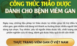 C&#244;ng thức thảo dược d&#224;nh cho bệnh vi&#234;m gan