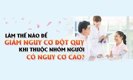 Khi thuộc nh&#243;m người c&#243; nguy cơ đột quỵ cao th&#236; phải l&#224;m sao?