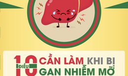 10 điều cần l&#224;m khi bị gan nhiễm mỡ