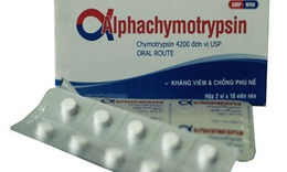 Đề nghị thanh to&#225;n BHYT thuốc chứa Alphachymotrypsin d&#249;ng đường uống, ngậm dưới lưỡi