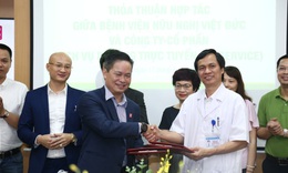 Bệnh nh&#226;n thanh to&#225;n viện ph&#237; tại Bệnh viện Việt Đức kh&#244;ng cần d&#249;ng tiền mặt