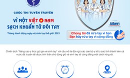 Bộ Y tế phát động trực tuyến Cuộc thi Tuyên truyền "Vì một Việt Nam sạch khuẩn từ đôi tay"