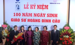 Kỷ ni&#234;m 100 năm ng&#224;y sinh GS. Ho&#224;ng Đ&#236;nh Cầu 