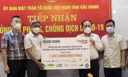 Hơn 1,8 tỷ đồng hỗ trợ lần 2 đ&#227; đến với nh&#226;n d&#226;n v&#224; tuyến đầu chống dịch Bắc Giang, Bắc Ninh