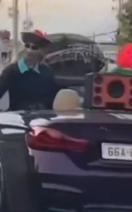 Nhóm người hóa trang thành 'cương thi' diễu phố bằng ô tô bị CSGT xử phạt