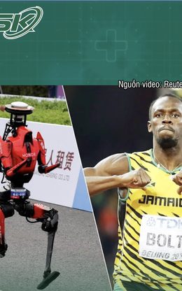 Xem robot Trung Quốc phá kỷ lục chạy nhanh 100m của ‘tia chớp đen’ Usain Bolt