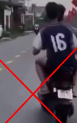 Xử lý thiếu niên lái xe không đội mũ, lạng lách, đánh võng 