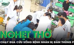 Nghẹt thở chạy đua cứu sống bệnh nh&#226;n bị đ&#226;m thủng phổi, đ&#227; ngừng tuần ho&#224;n