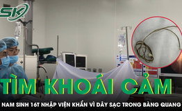 Bắt chước video mạng, nam sinh 16 tuổi phải phẫu thuật khẩn vì dây sạc trong bàng quang