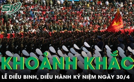 Khoảnh khắc trang nghi&#234;m, tự h&#224;o của đo&#224;n diễu binh, diễu h&#224;nh mừng đại lễ 30/4
