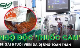 X&#243;t xa b&#233; g&#225;i 5 tuổi vi&#234;m da dị ứng to&#224;n th&#226;n sau 7 ng&#224;y b&#244;i v&#224; uống ‘thuốc cam’ 