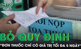 Bỏ quy định 'đơn thuốc chỉ có giá trị tối đa 5 ngày', người bệnh lấy thuốc thời gian nào?