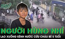 ‘Người h&#249;ng nh&#237;’ kể lại khoảnh khắc lao xuống k&#234;nh nước cứu ch&#225;u b&#233; 5 tuổi