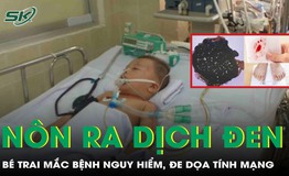 B&#233; trai n&#244;n ra dịch đen, nổi ban đỏ, b&#225;c sĩ ph&#225;t bệnh nguy hiểm, đe dọa t&#237;nh mạng