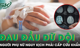 Đột ngột đau đầu dữ dội khi đang tắm, người phụ nữ phải cấp cứu