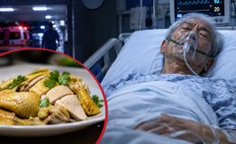 Cụ ông nhập viện nguy kịch trong đêm sau khi ăn thịt gà