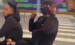 Nhóm thiếu niên chạy xe độ, mang hung khí khiêu khích người đi đường