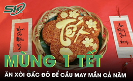 Tết Bính Ngọ ăn xôi gấc đỏ để cầu may mắn cả năm