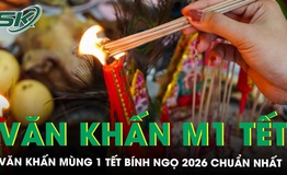 Văn khấn mùng 1 Tết Bính Ngọ 2026 đầy đủ và chi tiết nhất, cầu năm mới vạn sự hanh thông, gia đạo ấm êm