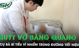 Cụ bà 101 tuổi suýt vỡ bàng quang, may mắn được cấp cứu giải phóng gần 2 lít nước tiểu