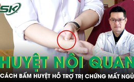 Hướng dẫn cách bấm huyệt nội quan cải thiện mất ngủ