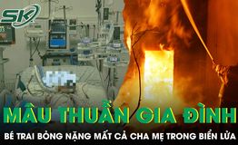 Căn nhà chìm trong biển lửa sau mâu thuẫn gia đình, bé 4 tuổi bỏng hơn 90% cơ thể