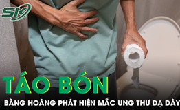 Người đàn ông bị táo bón lâu ngày bàng hoàng phát hiện ung thư dạ dày