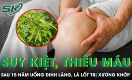 Người đàn ông không thể đi lại sau 15 năm uống đinh lăng, lá lốt trị xương khớp 