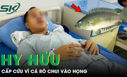 Cá rô chui vào họng, người đàn ông 39 tuổi cấp cứu trong đau đớn
