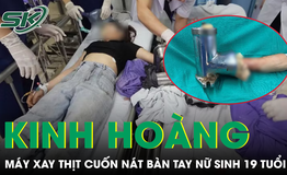 Cô gái 19 tuổi bị máy xay thịt cuốn nát bàn tay, bác sĩ buộc phải cắt bỏ chi 