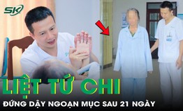 Liệt tứ chi, người phụ nữ 68 tuổi đứng dậy ngoạn mục sau 21 ngày