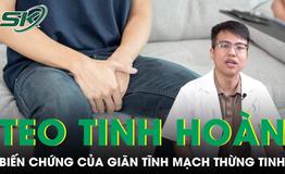 Giãn tĩnh mạch thừng tinh có thể gây teo tinh hoàn và rối loạn cương dương 