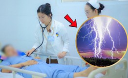 48 giờ giành sự sống cho người phụ nữ 33 tuổi bị sét đánh giữa đêm giông