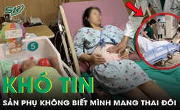 Sản phụ vừa sinh con xong, bác sĩ báo tin trong bụng vẫn còn một em bé