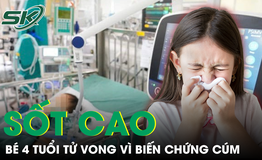 Ngỡ sốt thông thường, bé 4 tuổi tử vong vì biến chứng cúm