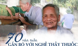 70 mùa xuân gắn bó với nghề thầy thuốc và ước muốn chăm sóc sức khoẻ nhân dân đến khi tròn 100 tuổi