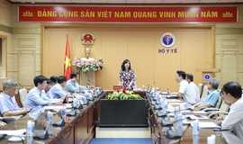 Bộ trưởng Bộ Y tế Đ&#224;o Hồng Lan v&#224; đo&#224;n c&#244;ng t&#225;c Ch&#237;nh phủ l&#224;m việc với tỉnh Bắc Ninh, Lạng Sơn