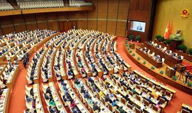 Chiều nay, Quốc hội thảo luận về dự thảo Văn kiện tr&#236;nh Đại hội lần thứ XIV của Đảng