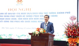 Không có phục hồi chức năng mạnh, không thể có chăm sóc sức khỏe toàn diện