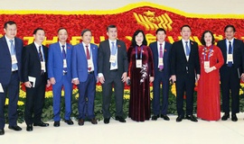 Bộ trưởng Đào Hồng Lan cùng 29 đại biểu đoàn Bộ Y tế dự Đại hội Thi đua yêu nước toàn quốc lần thứ XI