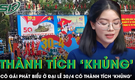 C&#244; g&#225;i ph&#225;t biểu tại lễ 30/4 l&#224; Đảng vi&#234;n khi 18 tuổi, đạt nhiều th&#224;nh t&#237;ch ‘khủng’