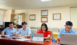 Hội đồng Gi&#225;m khảo tổng hợp kết quả chấm điểm Cuộc thi &#39;Cơ sở Y tế Xanh - Sạch - Đẹp&#39; lần thứ I