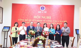 Bộ Y tế c&#244;ng bố c&#225;c quyết định bổ nhiệm c&#225;n bộ tại Quỹ Bảo trợ trẻ em Việt Nam
